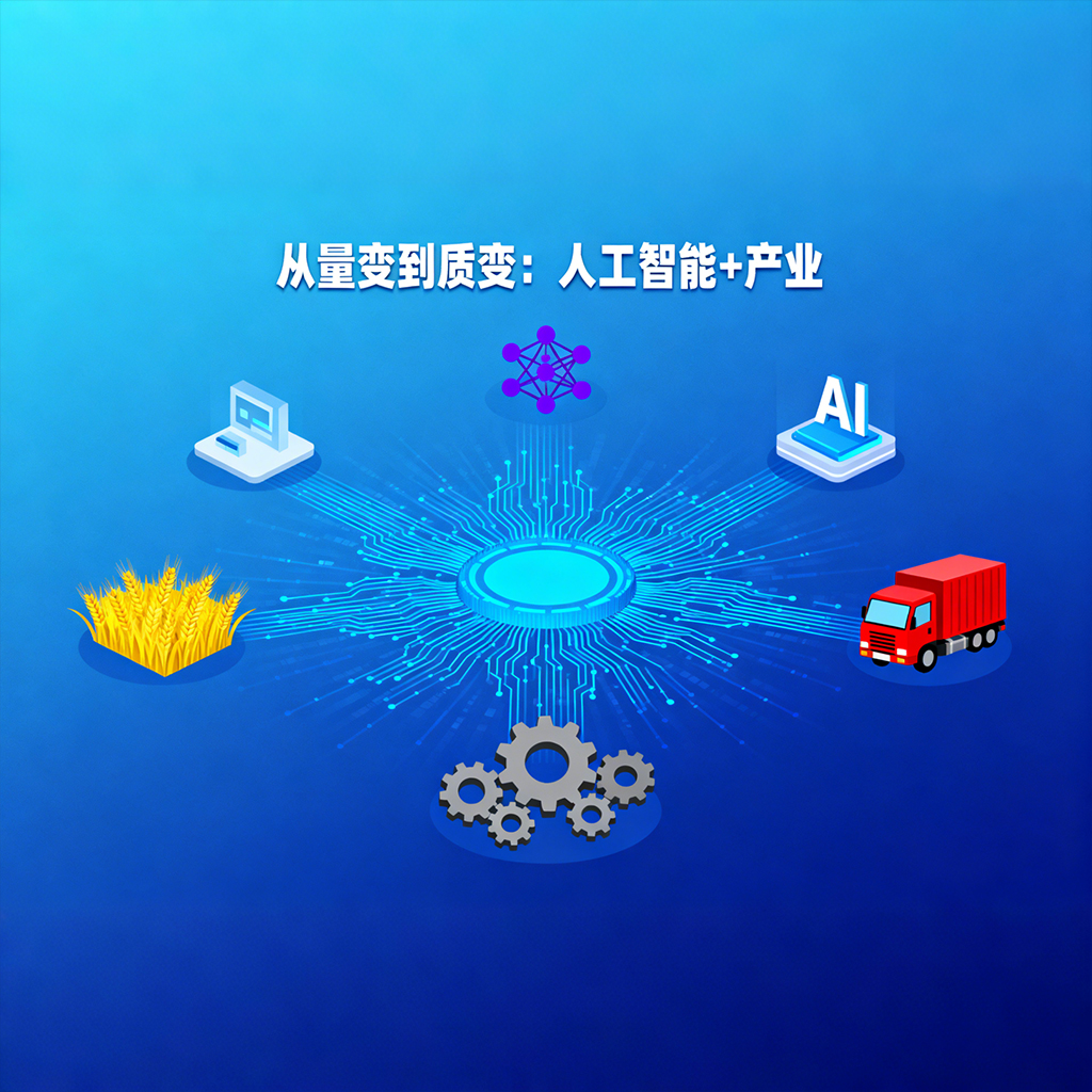 从量变到质变，“人工智能+产业”提供新机遇